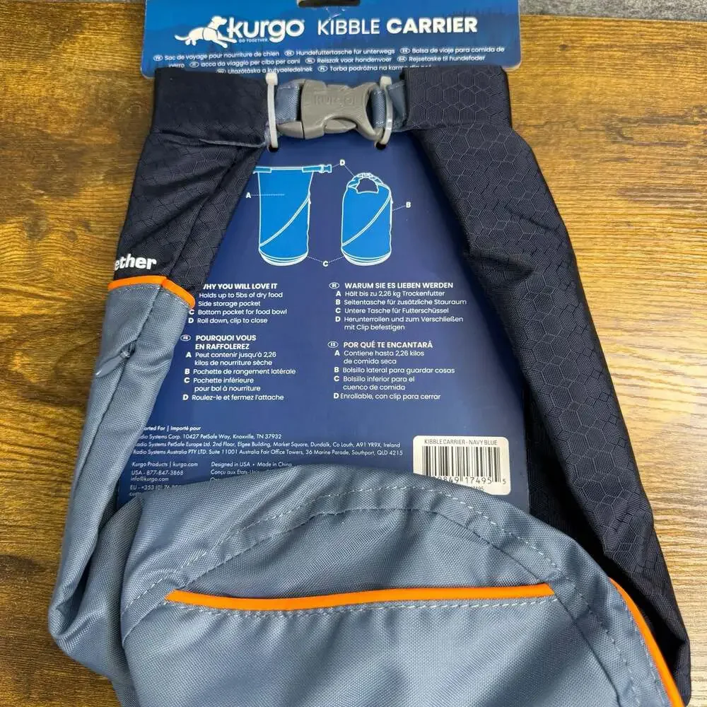 Kurgo RSG Townie Harness  Large with Matching Hydration Flask and Kibble Carrier